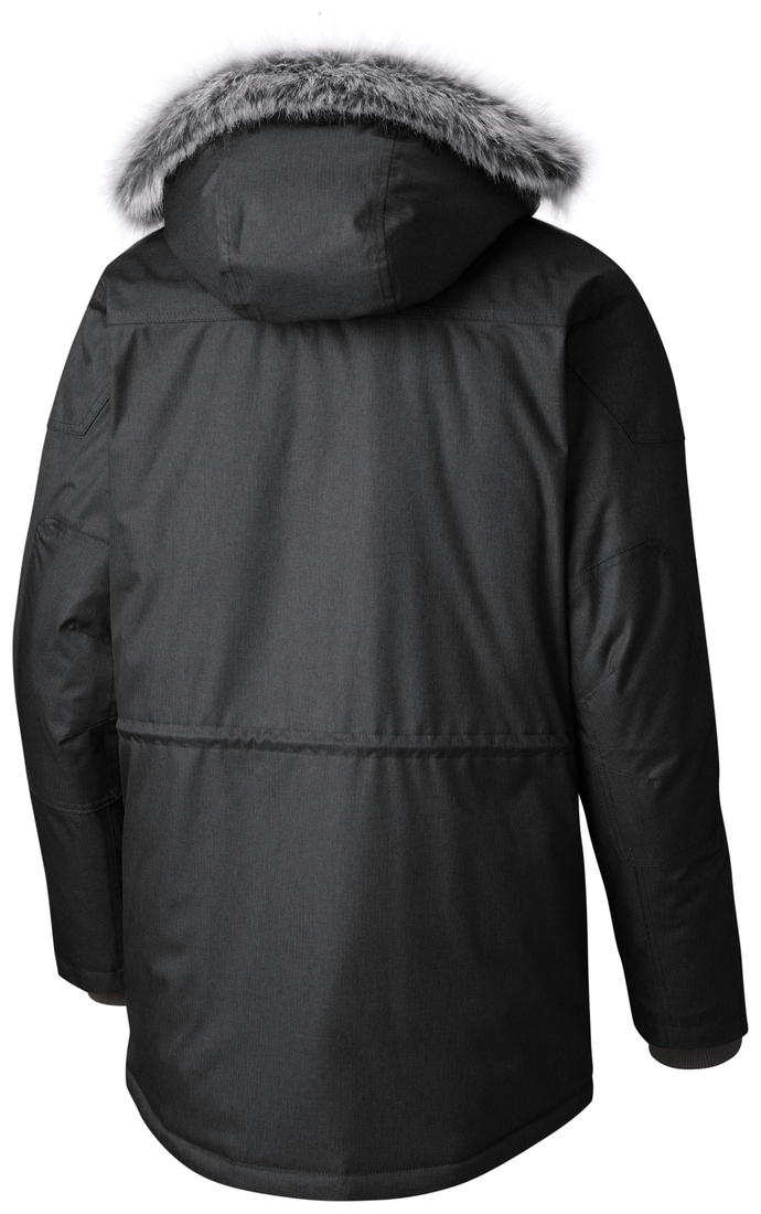 Columbia Men Black Barlow Pass 550 TurboDown Jacket