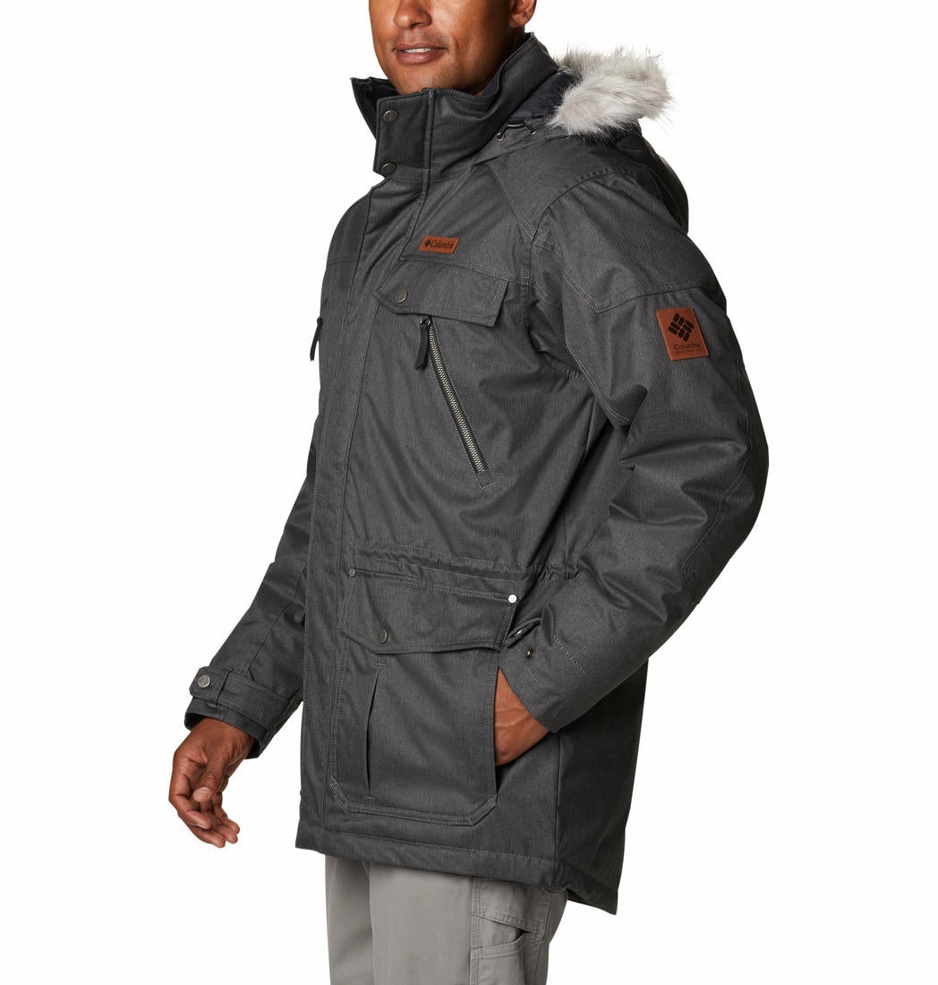Columbia Men Black Barlow Pass 550 TurboDown Jacket