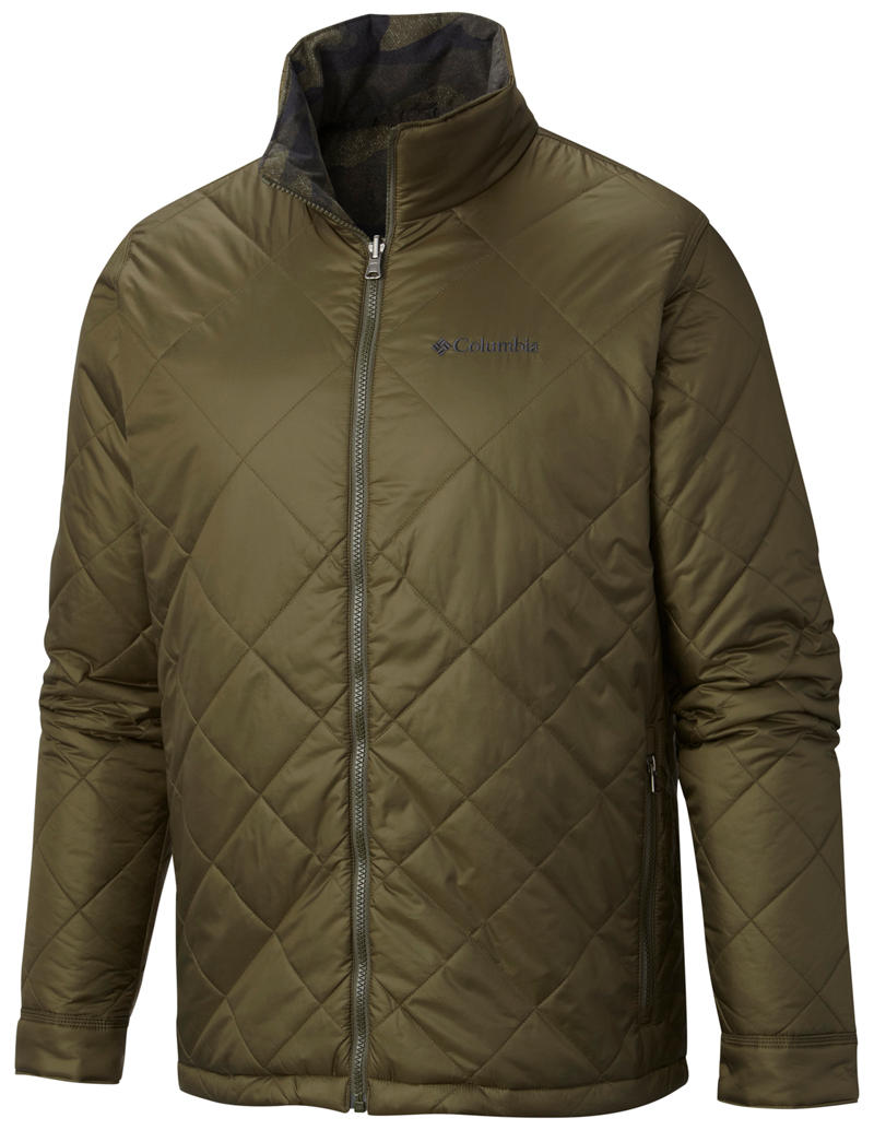 Columbia Men Green Half Life Reversible Jacket