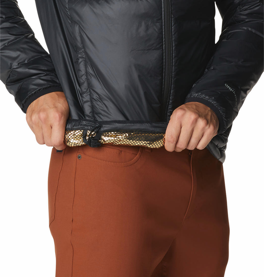Columbia Men Black Infinity Summit Double Wall Down Jacket