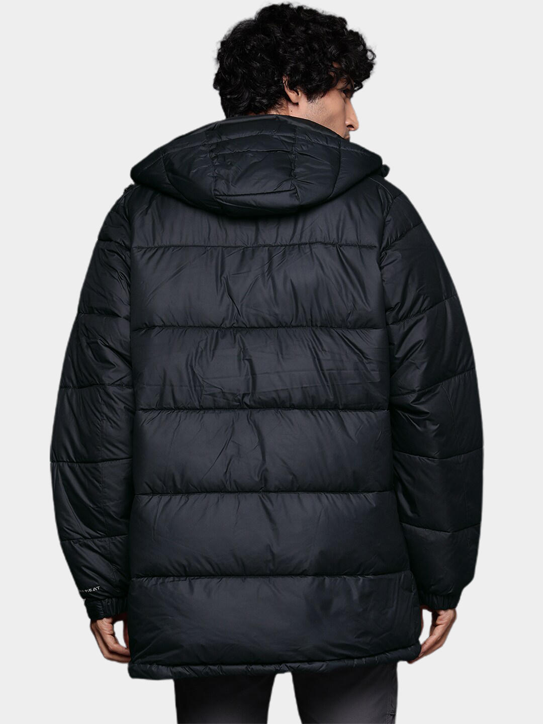Columbia Men Black Pike Lake Parka Jacket