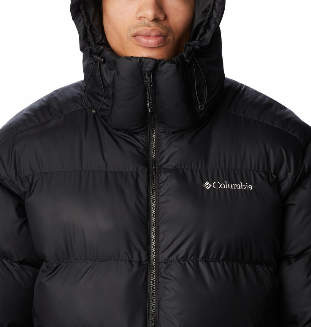 Columbia Men Black Pike Lake Parka Jacket