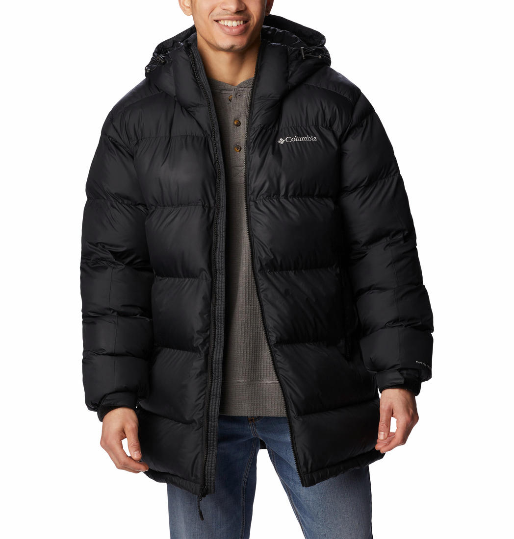 Columbia Men Black Pike Lake Parka Jacket