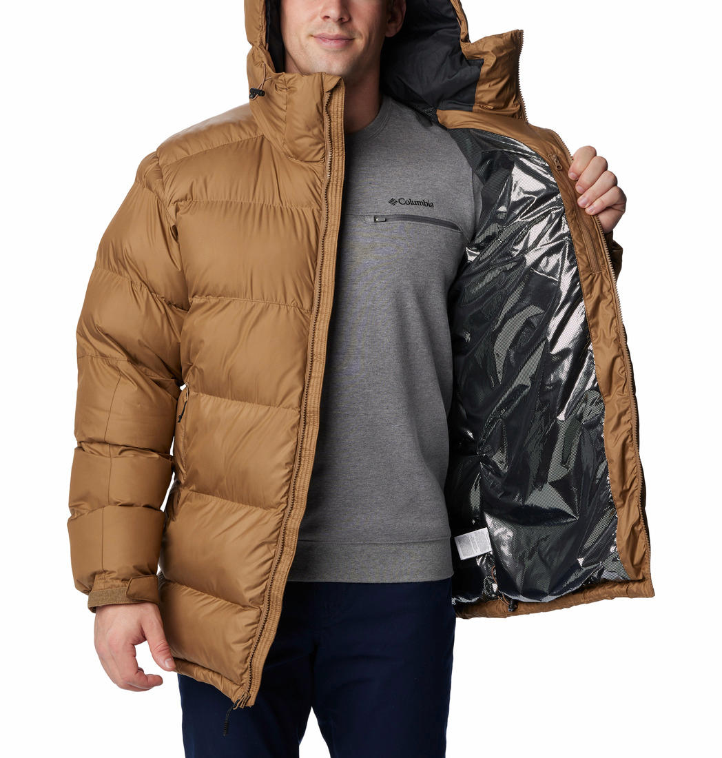Columbia Men Brown Pike Lake Parka Jacket