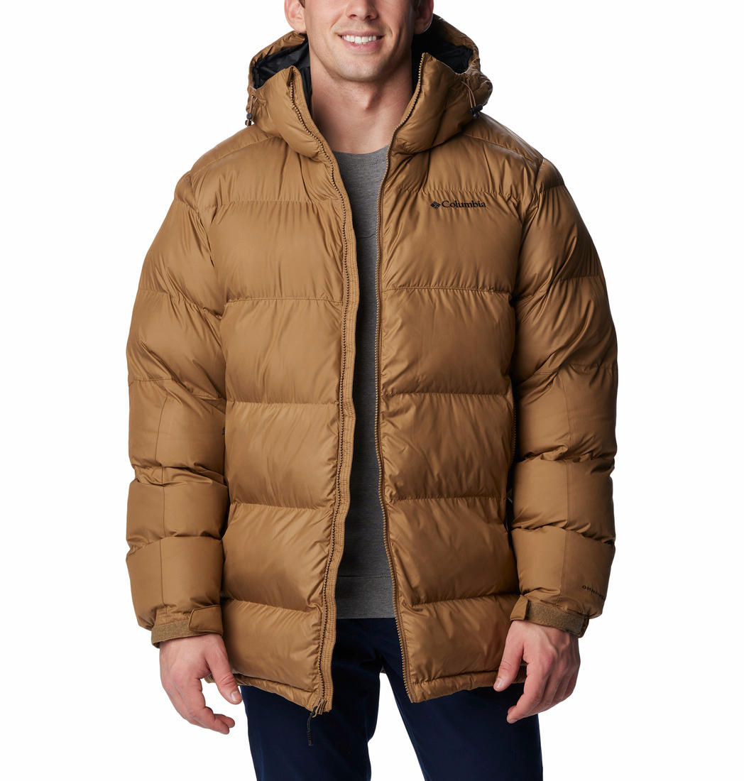 Columbia Men Brown Pike Lake Parka Jacket