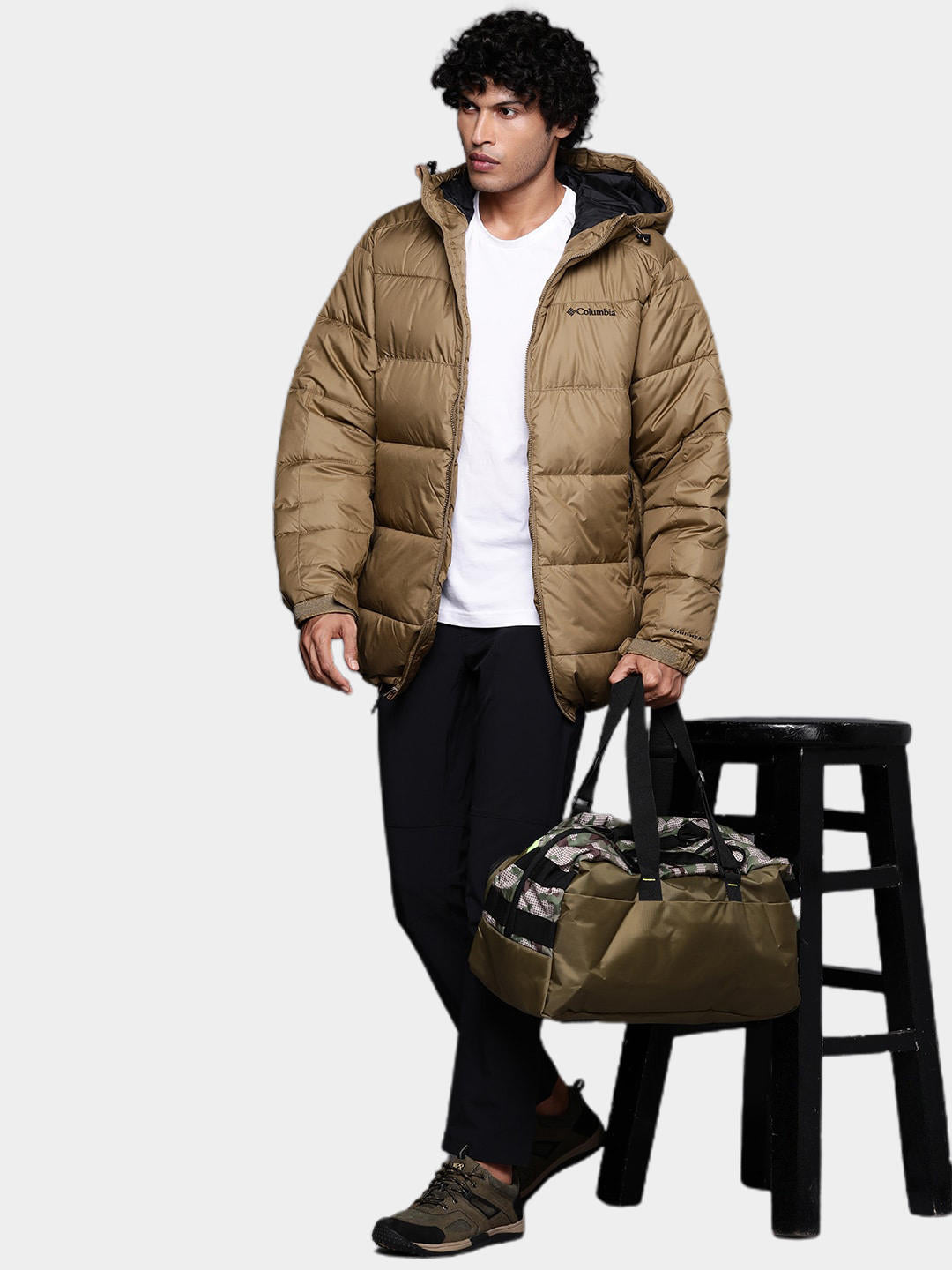 Columbia Men Brown Pike Lake Parka Jacket