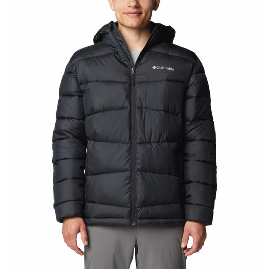 Columbia Men Black Omni-Heat Reflective Fivemile Butte II Hooded Jacket