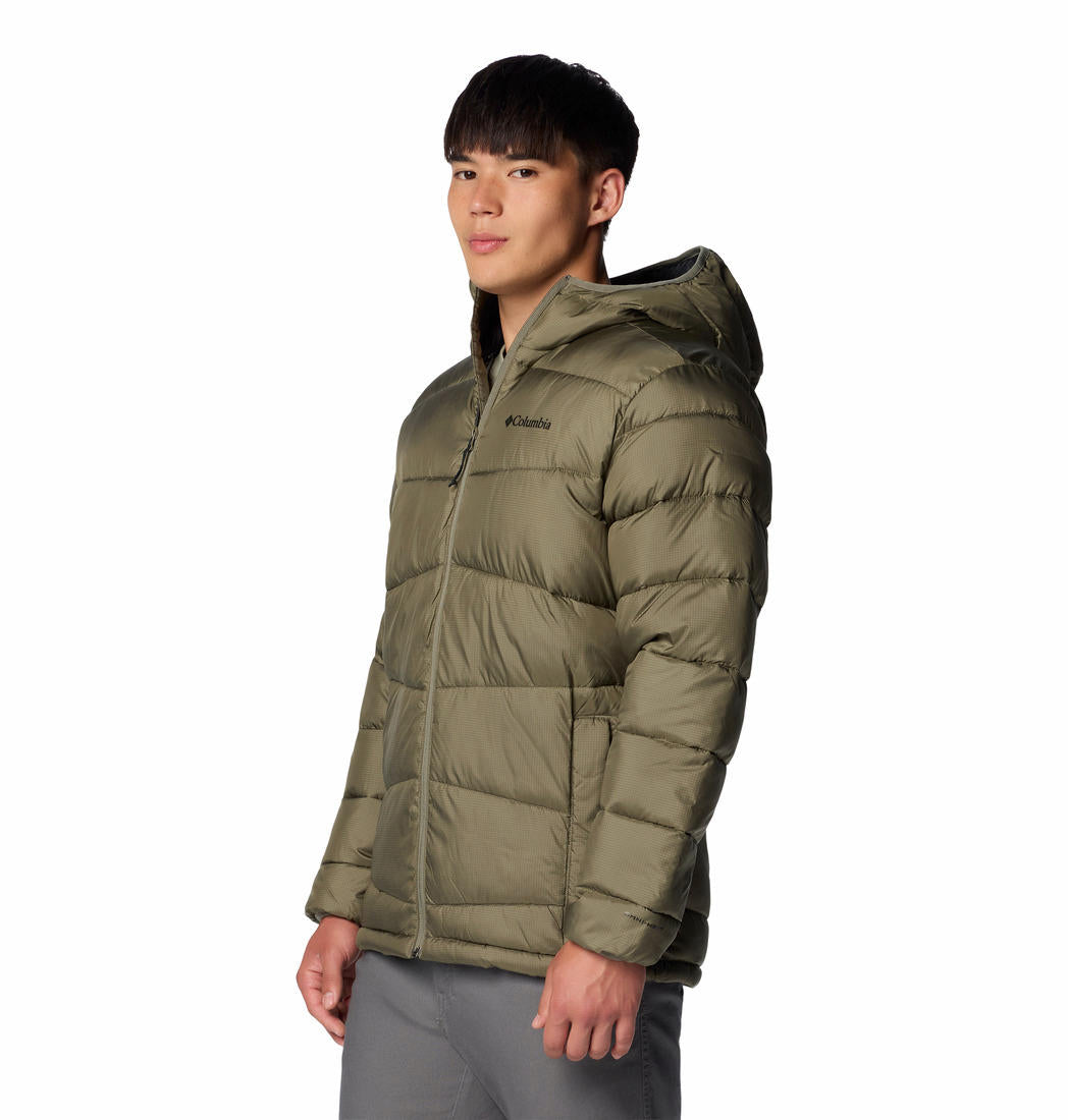 Columbia Mens Green Fivemile Butte II Hooded Jacket
