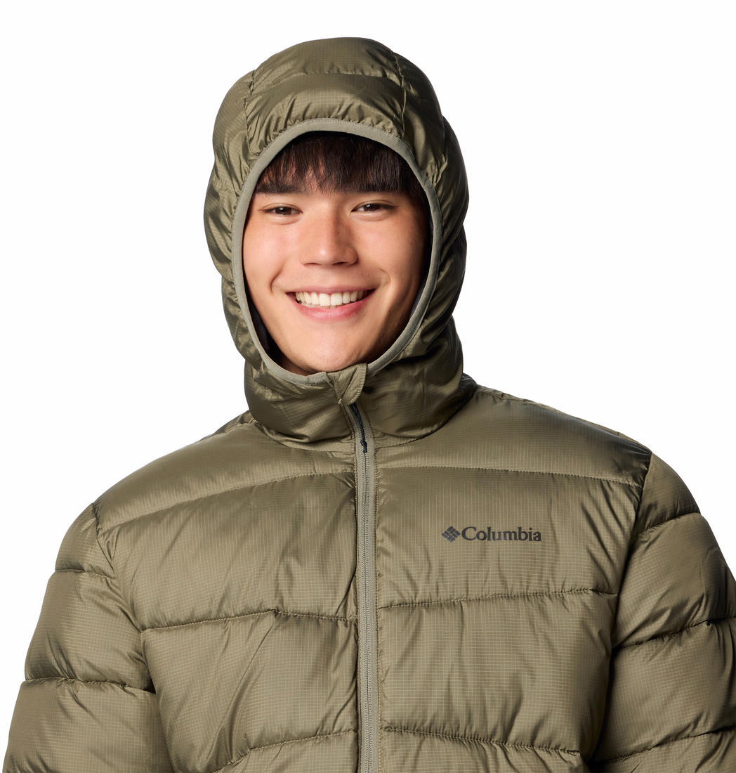 Columbia Mens Green Fivemile Butte II Hooded Jacket