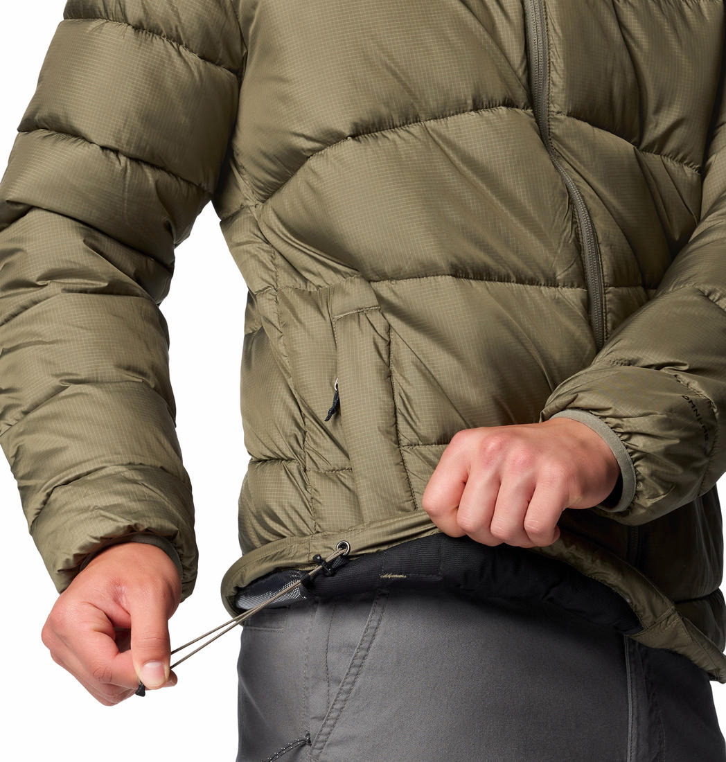 Columbia Mens Green Fivemile Butte II Hooded Jacket