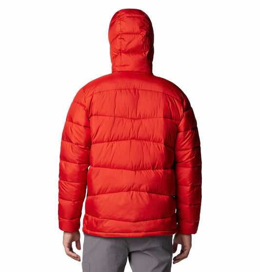 Columbia Mens Red Fivemile Butte II Hooded Jacket