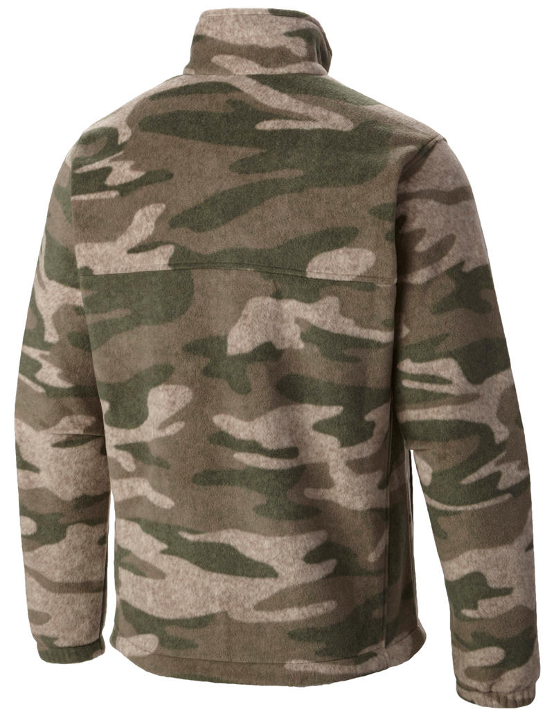 Columbia Men Green Steens Mountain Printed Jacket