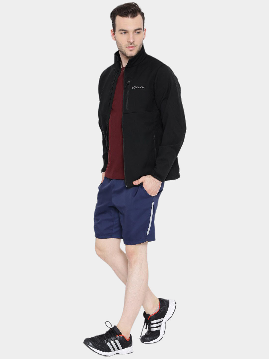 Columbia Men Black Ascender Softshell Jacket