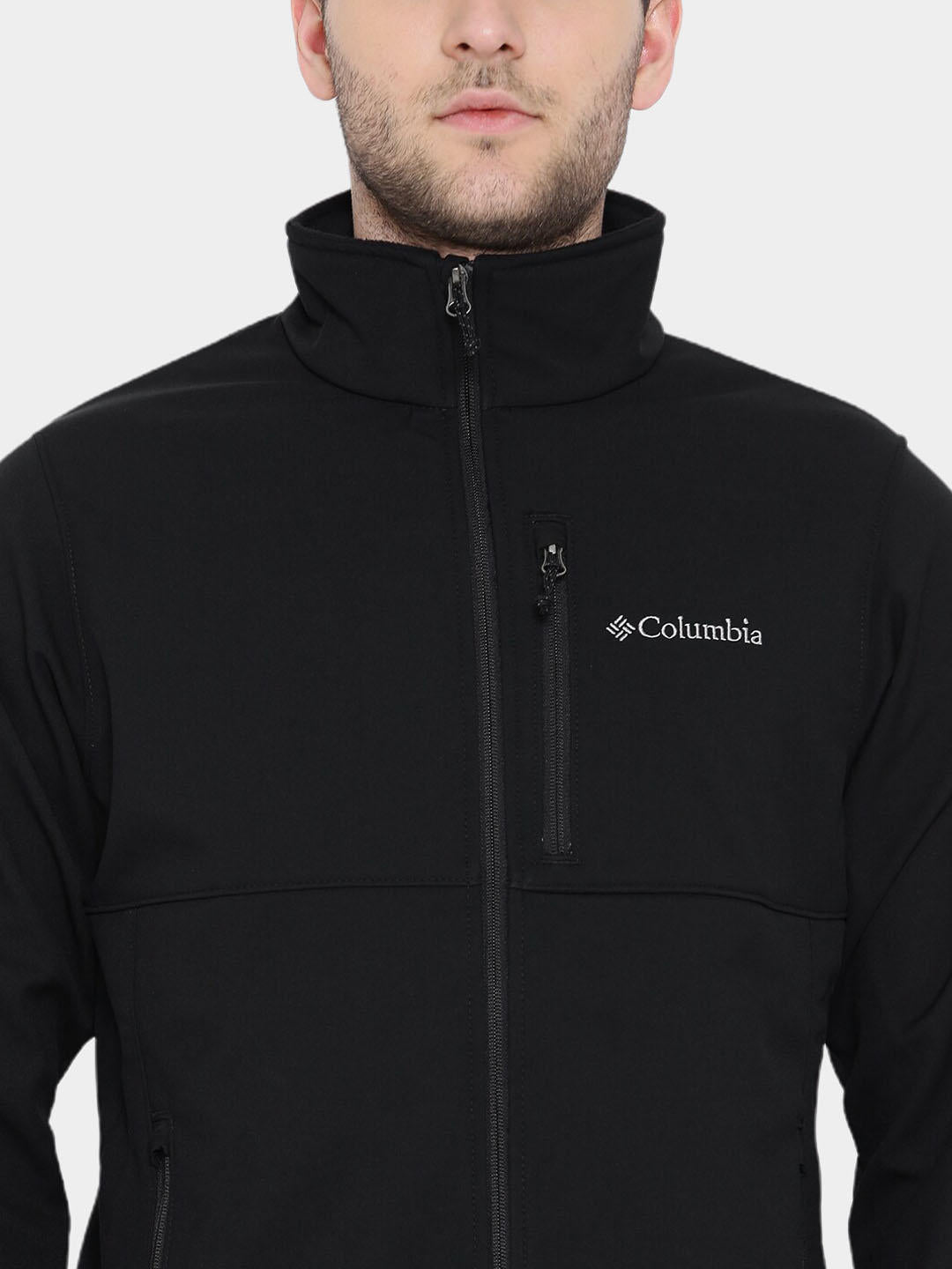 Columbia Men Black Ascender Softshell Jacket