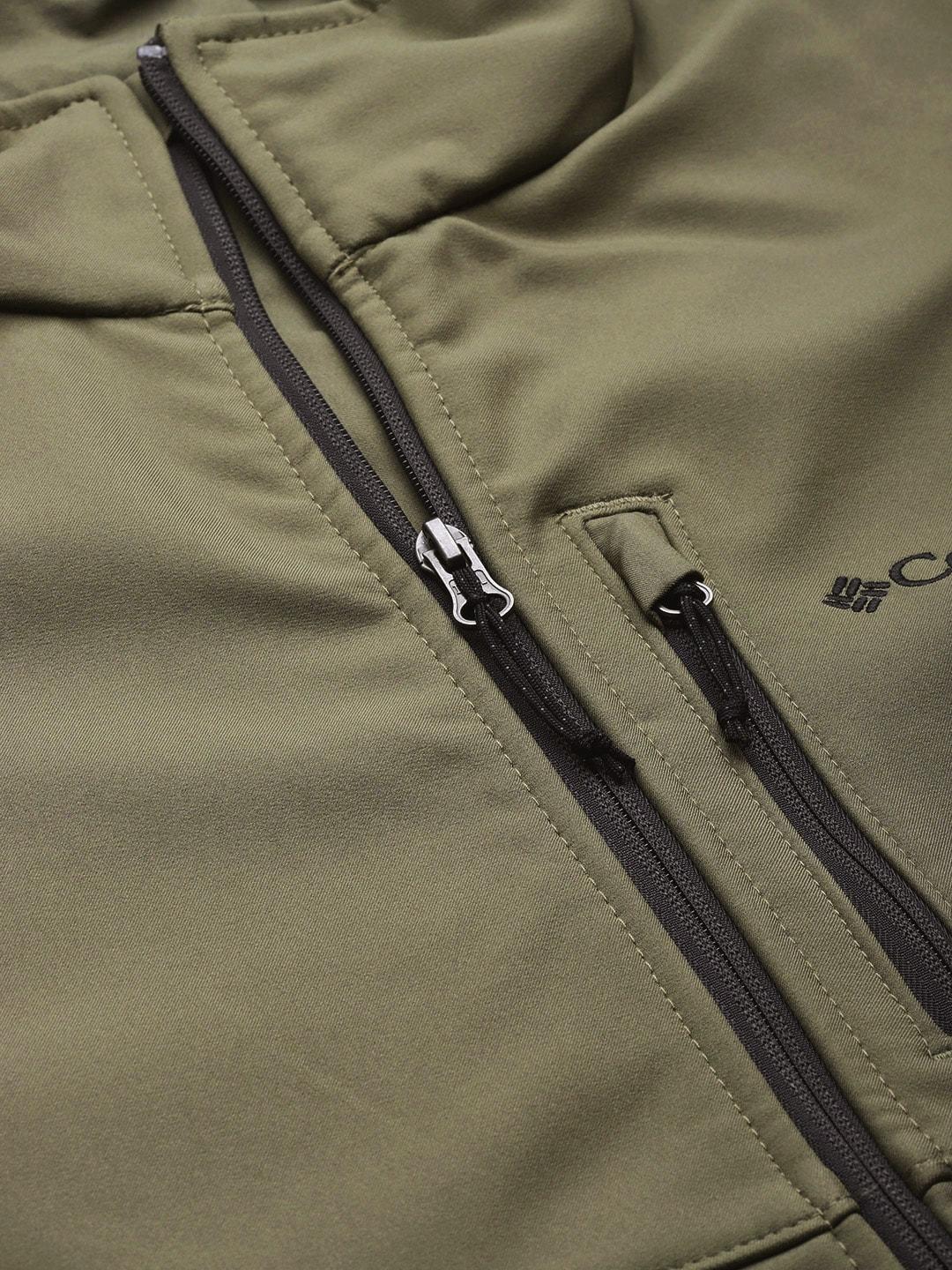 Columbia Men Green Ascender Soft Shell Jacket