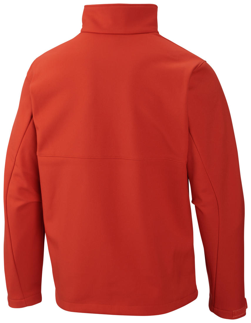 Columbia Men Red Ascender Soft Shell Jacket