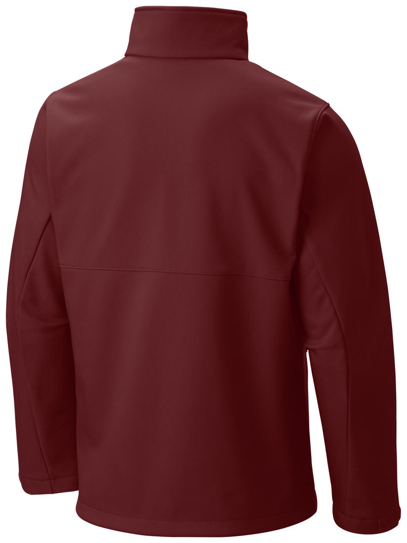 Columbia Men Maroon Ascender Soft Shell Jacket