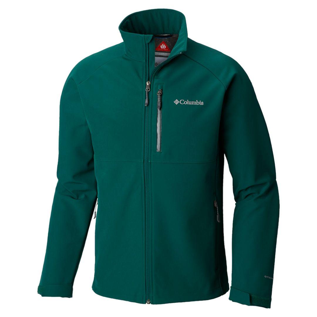 Columbia Men Green Heat Mode II Softshell Jacket