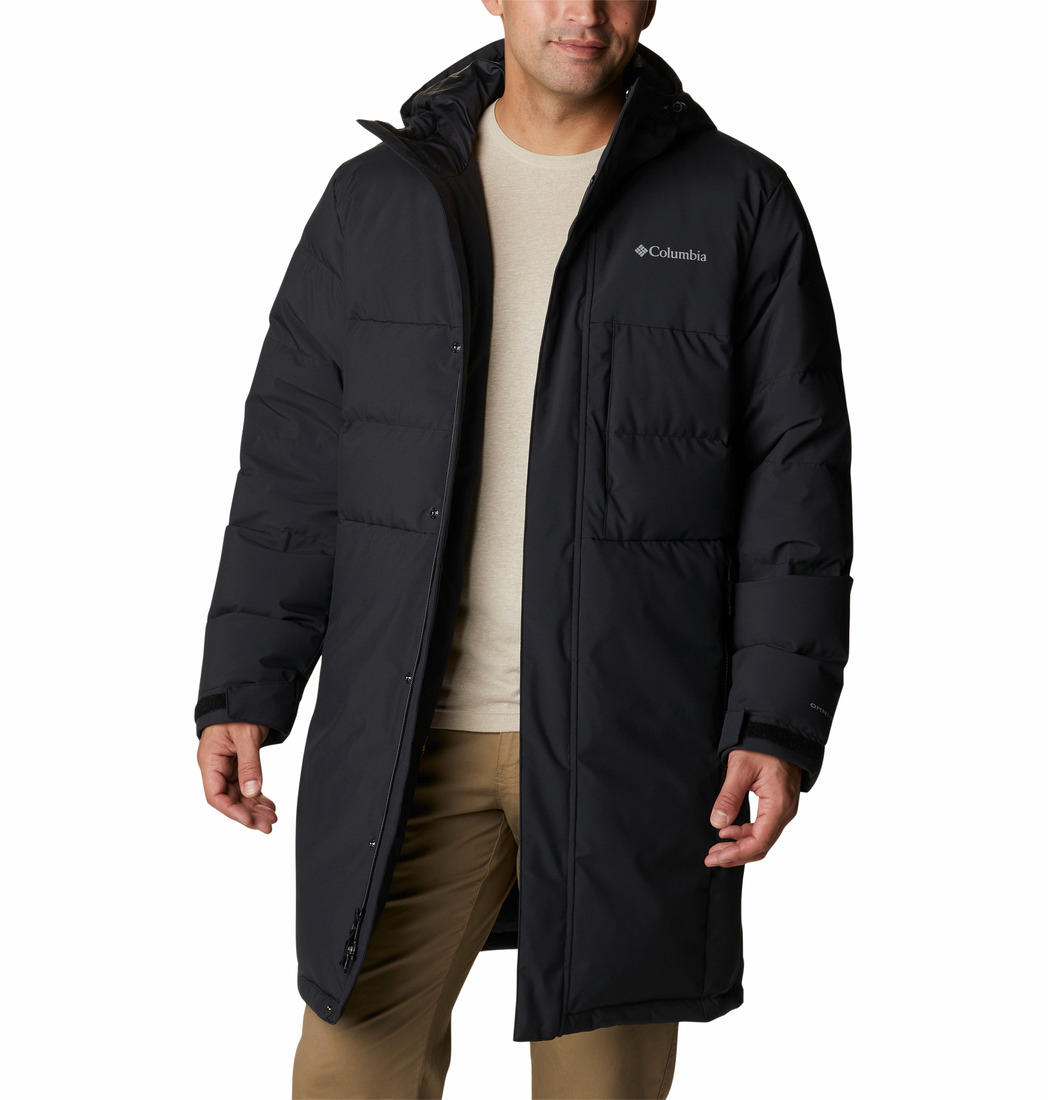 Columbia Men Black Toyama Pass Down Parka