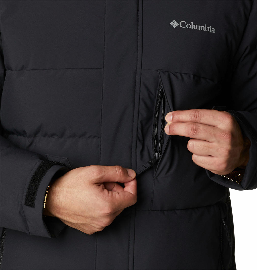 Columbia Men Black Toyama Pass Down Parka