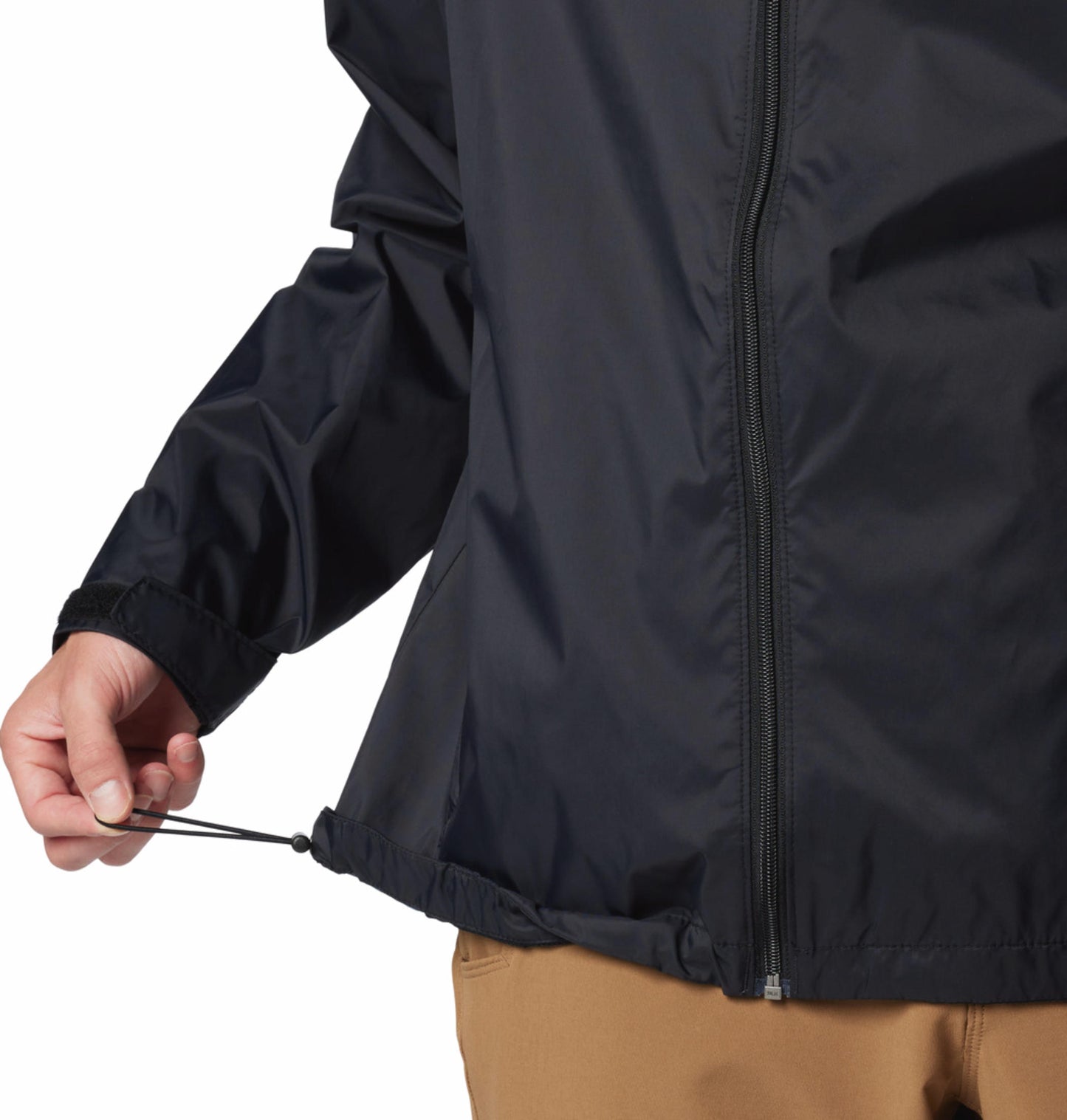 Columbia Mens Black Glennaker Lake II Rain Jacket