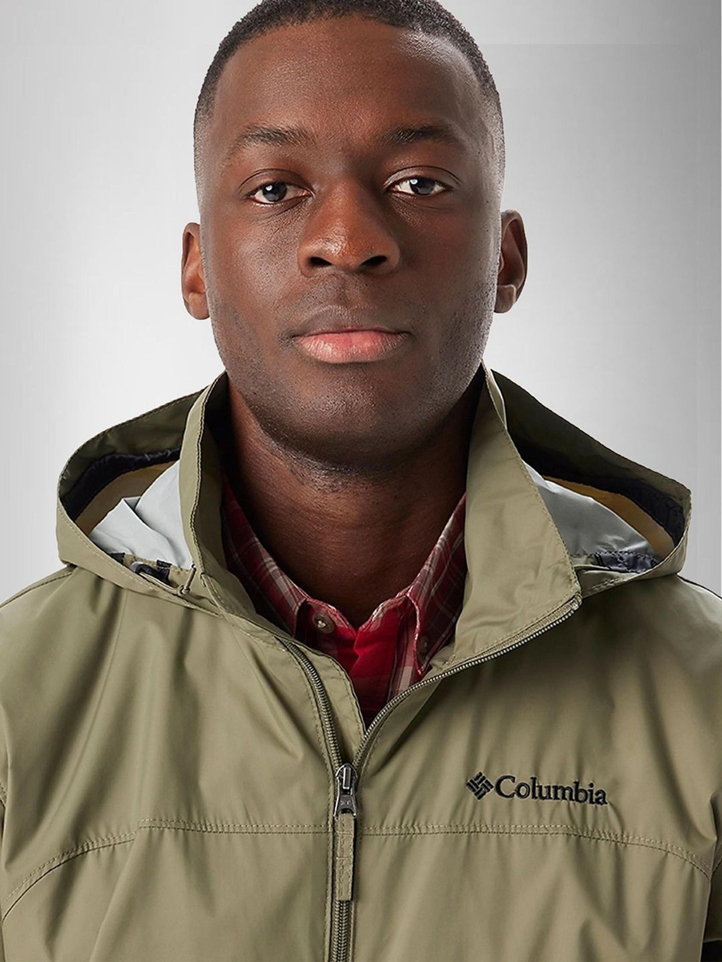 Columbia Mens Green Glennaker Lake II Rain Jacket