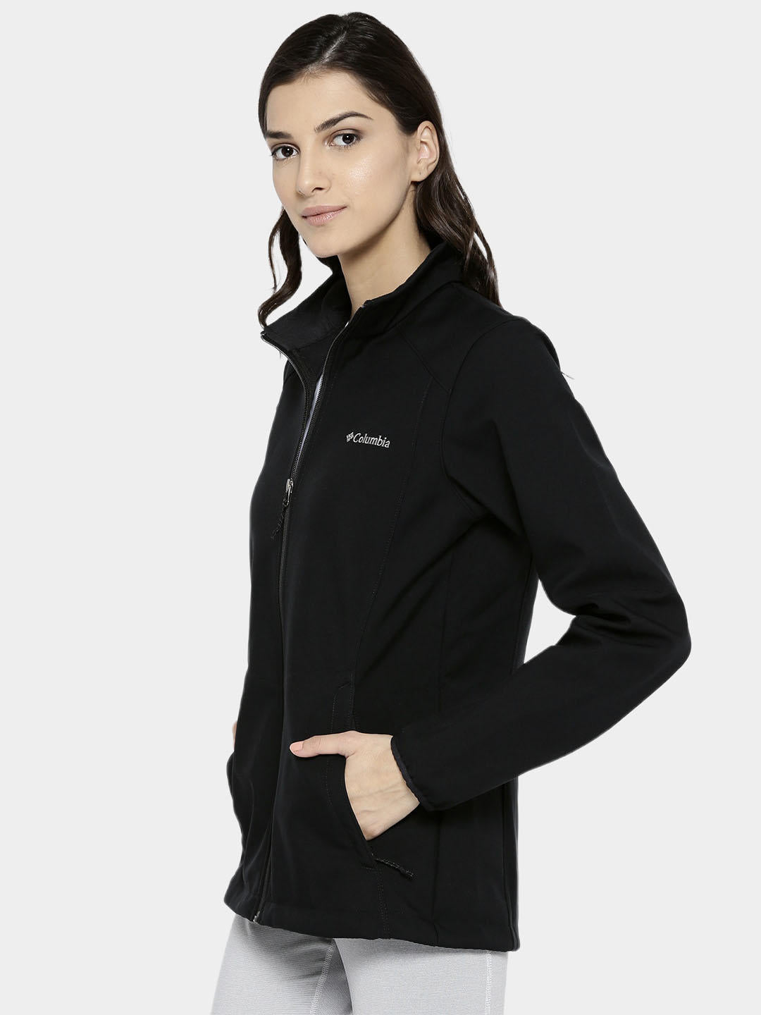 Columbia Women Black Kruser Ridge II Softshell Jacket