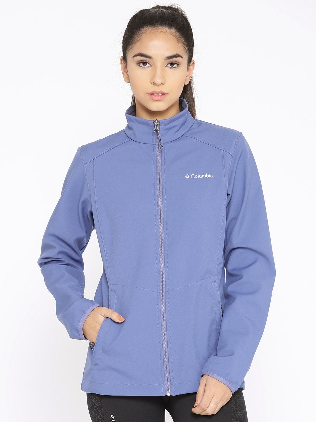 Columbia Women Purple Kruser Ridge II Softshell