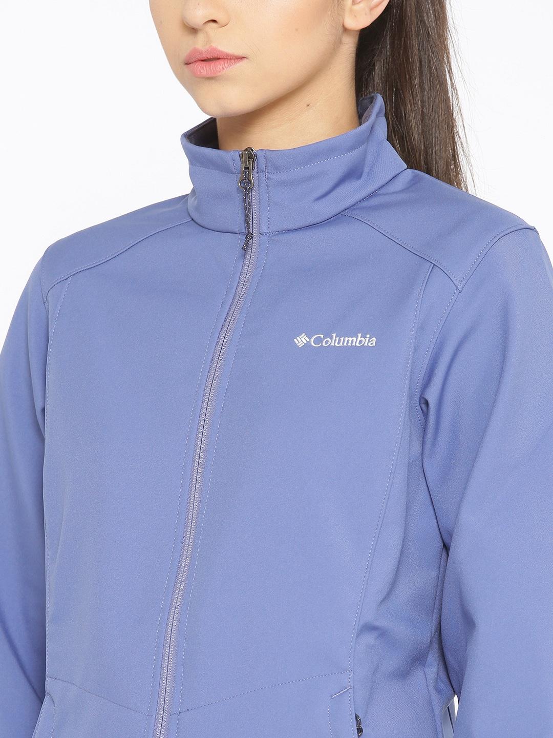 Columbia Women Purple Kruser Ridge II Softshell