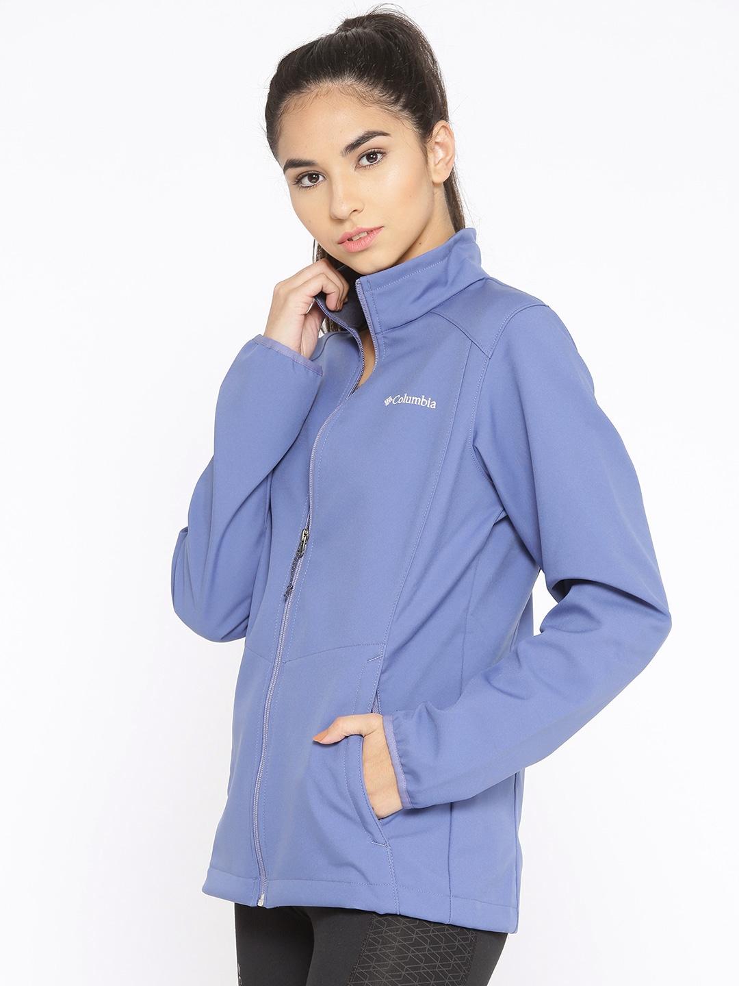 Columbia Women Purple Kruser Ridge II Softshell