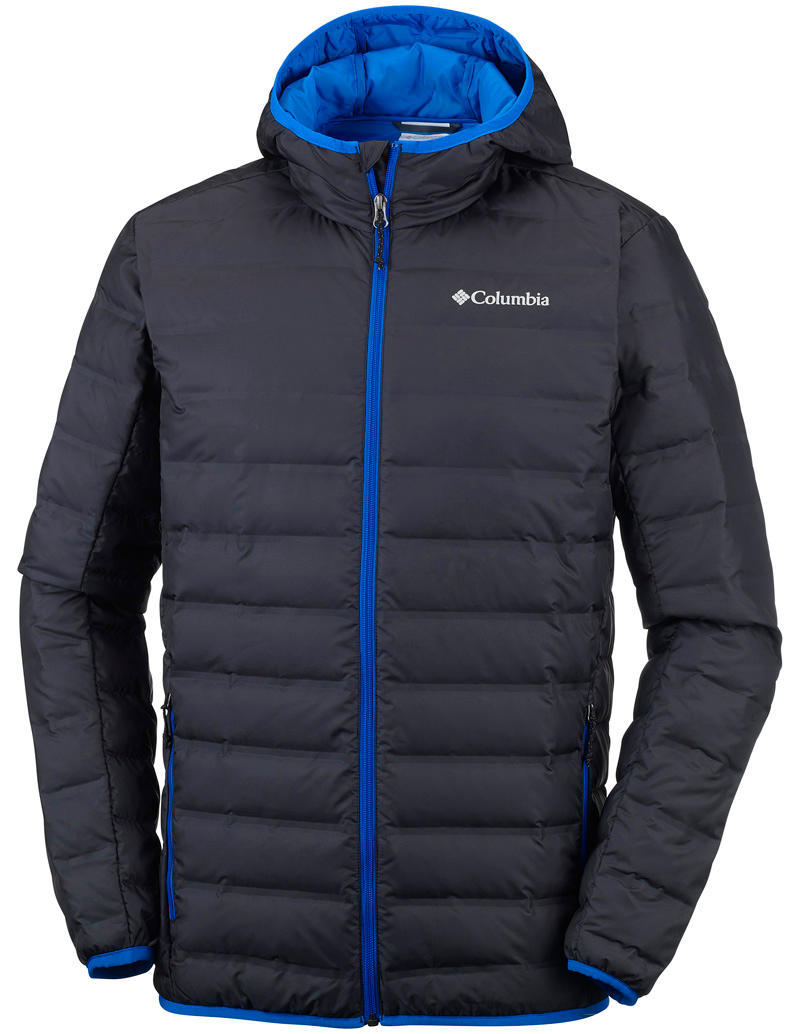 Columbia Men Black Lake 22 Down Hooded Jacket