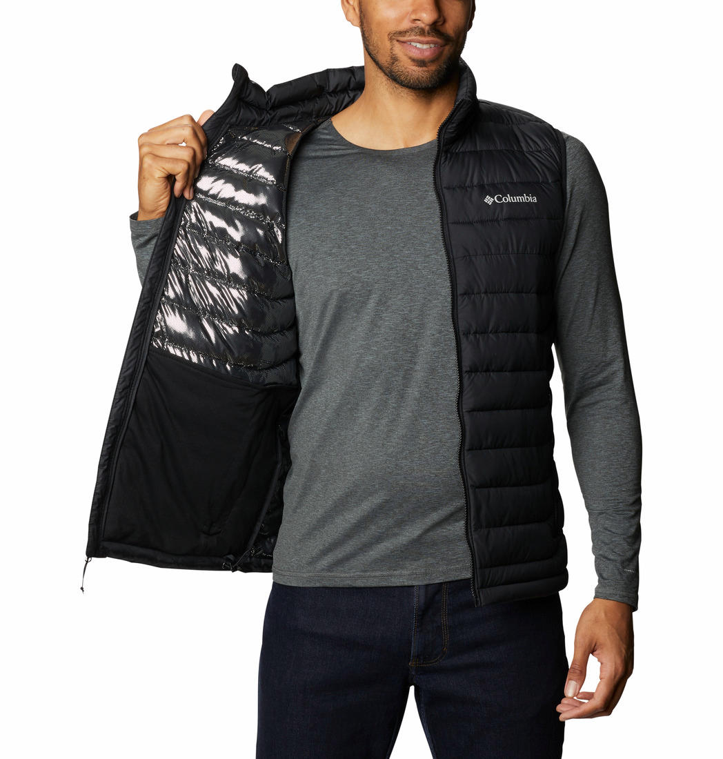 Columbia Men Black Powder Lite Vest