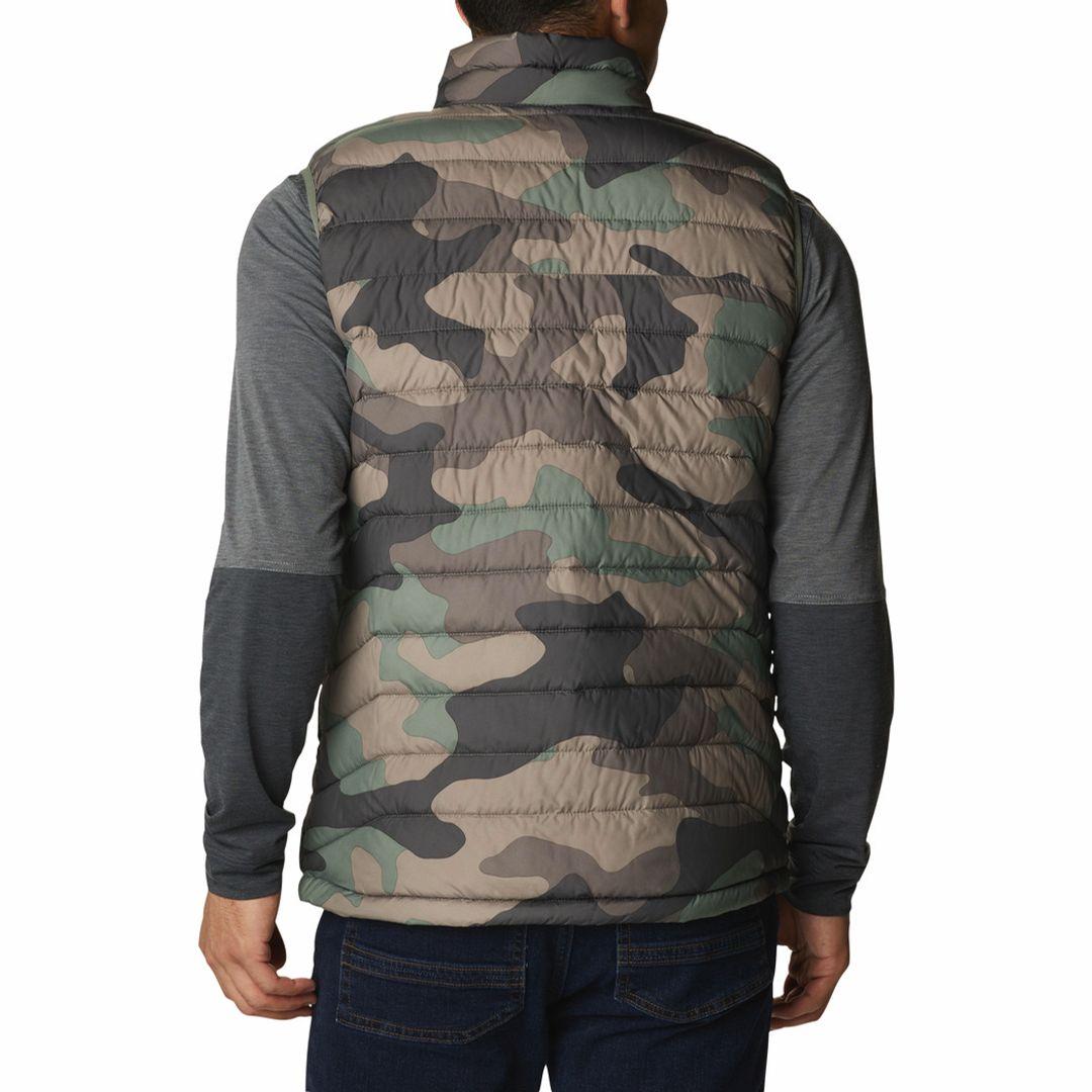Columbia Men Green Powder Lite Vest