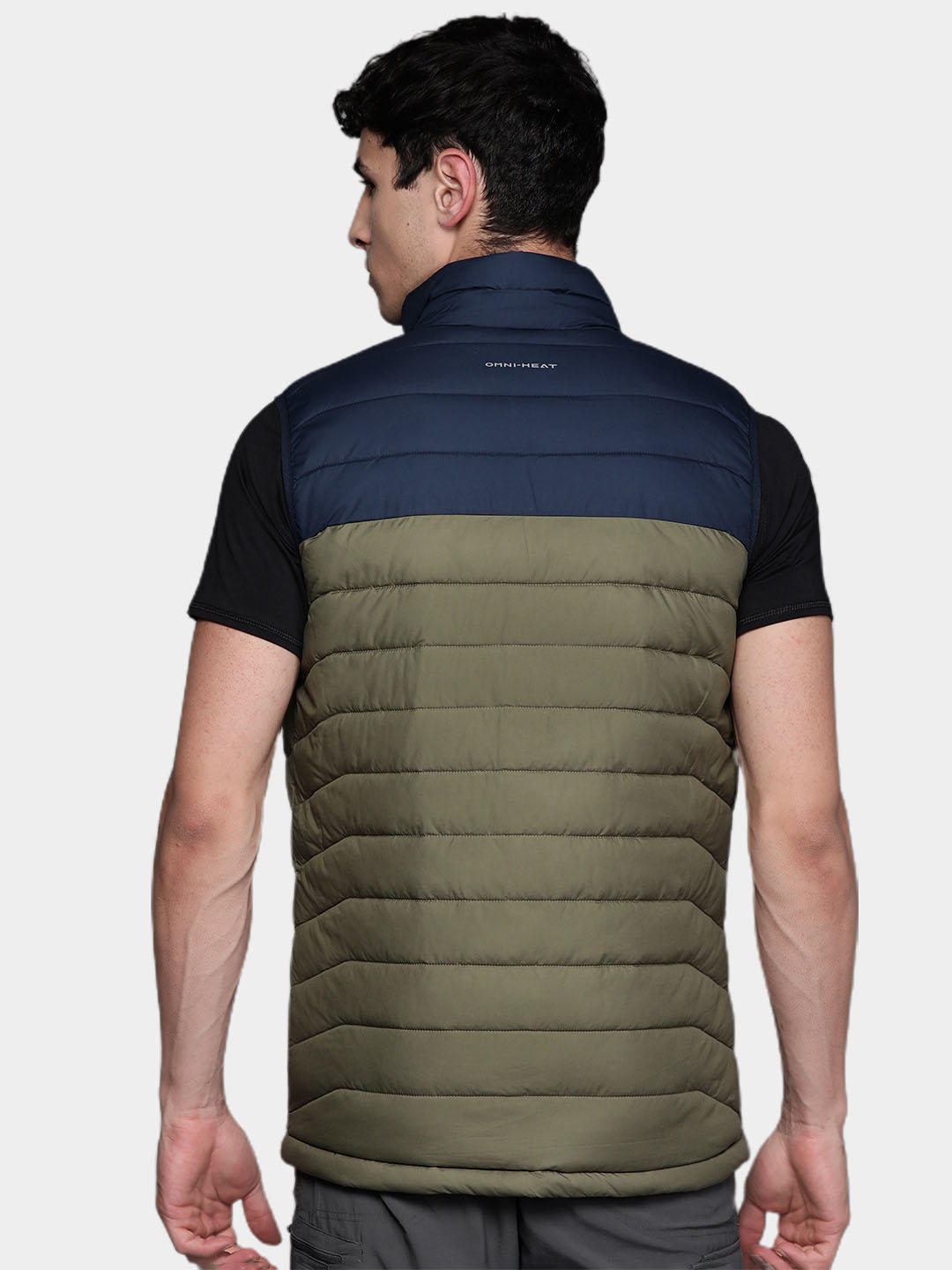 Columbia Men Green Powder Lite Vest
