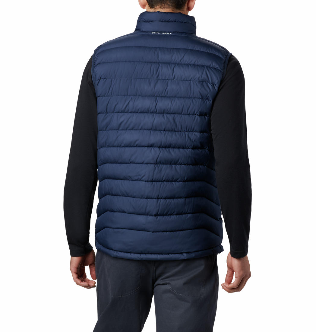 Columbia Men Blue Powder Lite Vest