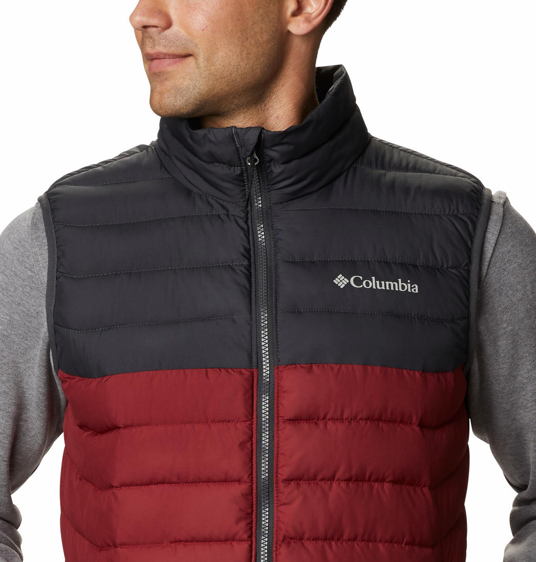 Columbia Men Red Powder Lite Vest