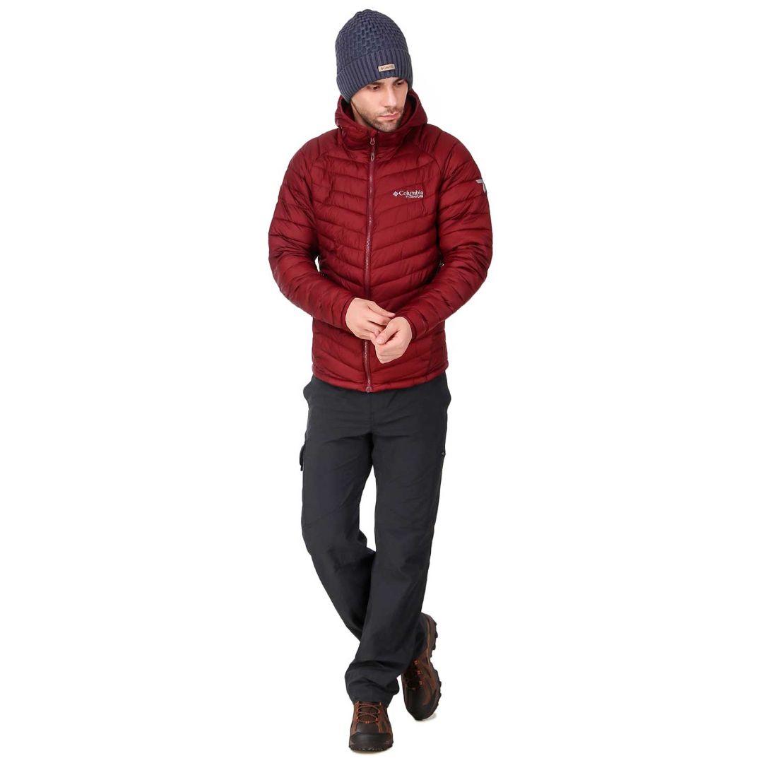 Columbia Men Red Snow Country Hooded Jacket