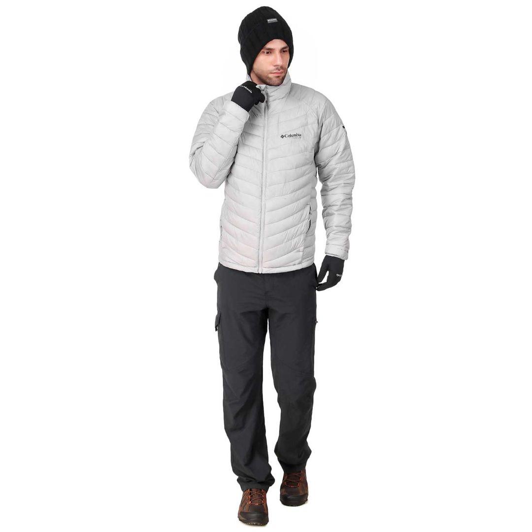 Columbia Men Grey Snow Country Jacket