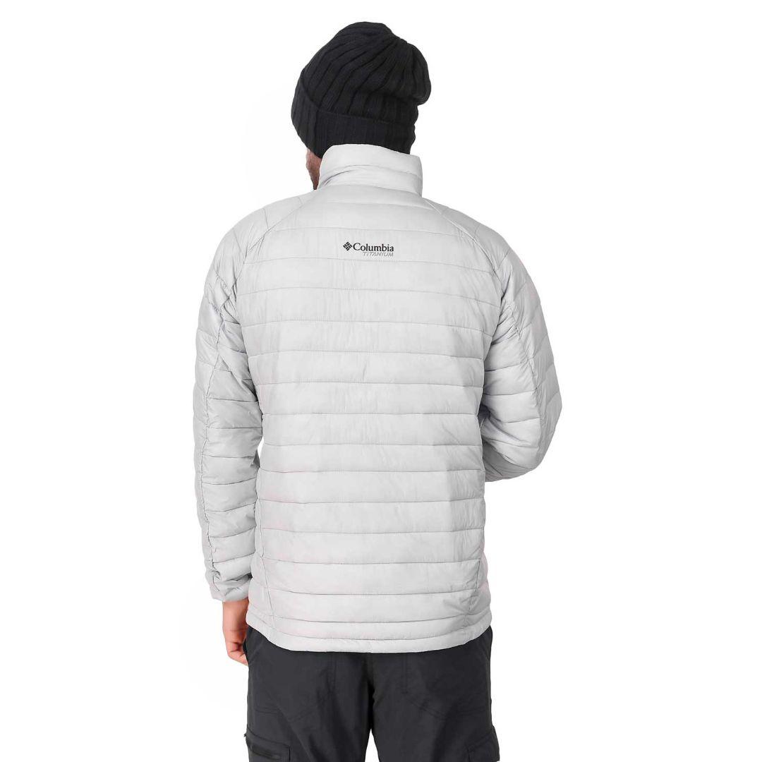 Columbia Men Grey Snow Country Jacket