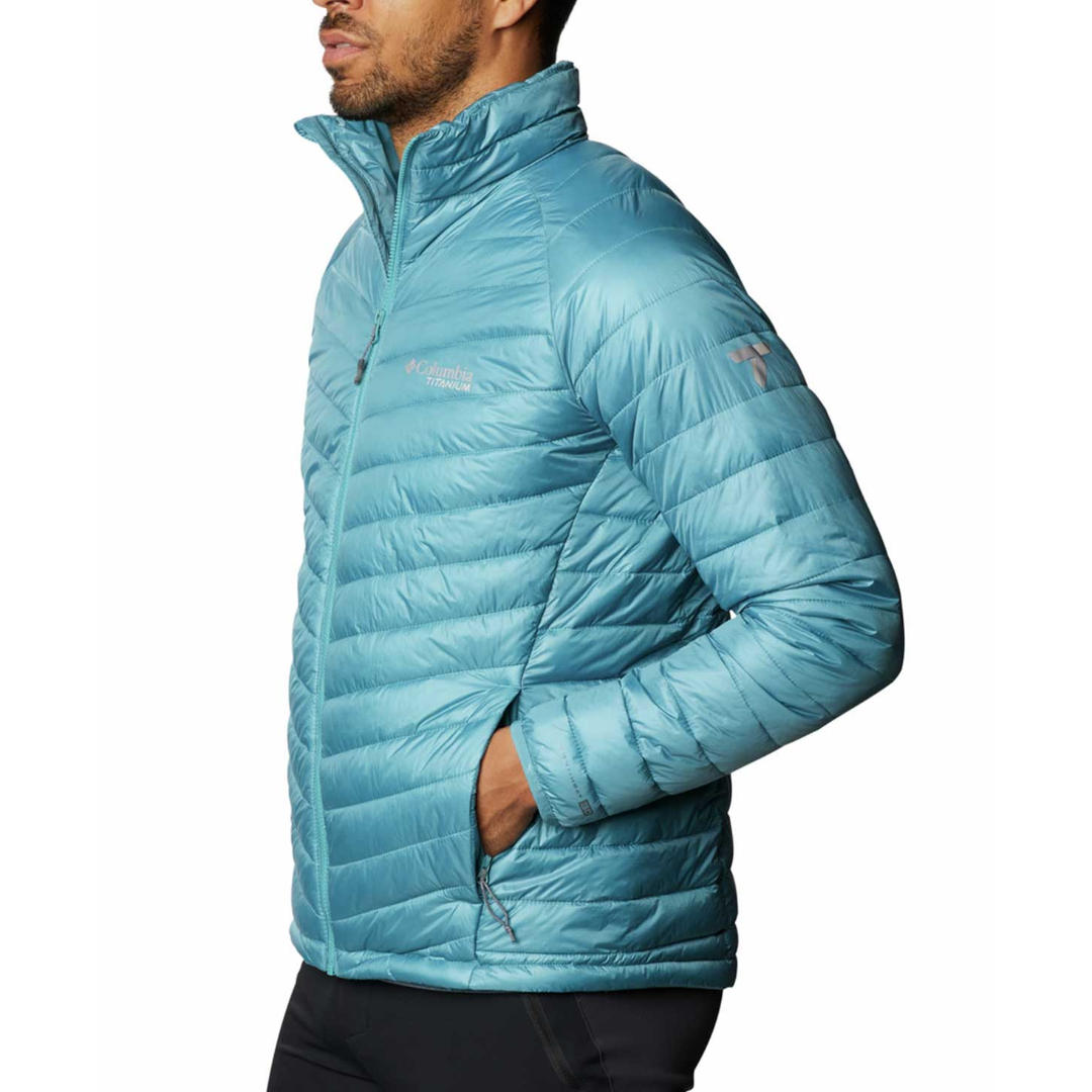 Columbia Men Blue Snow Country Jacket