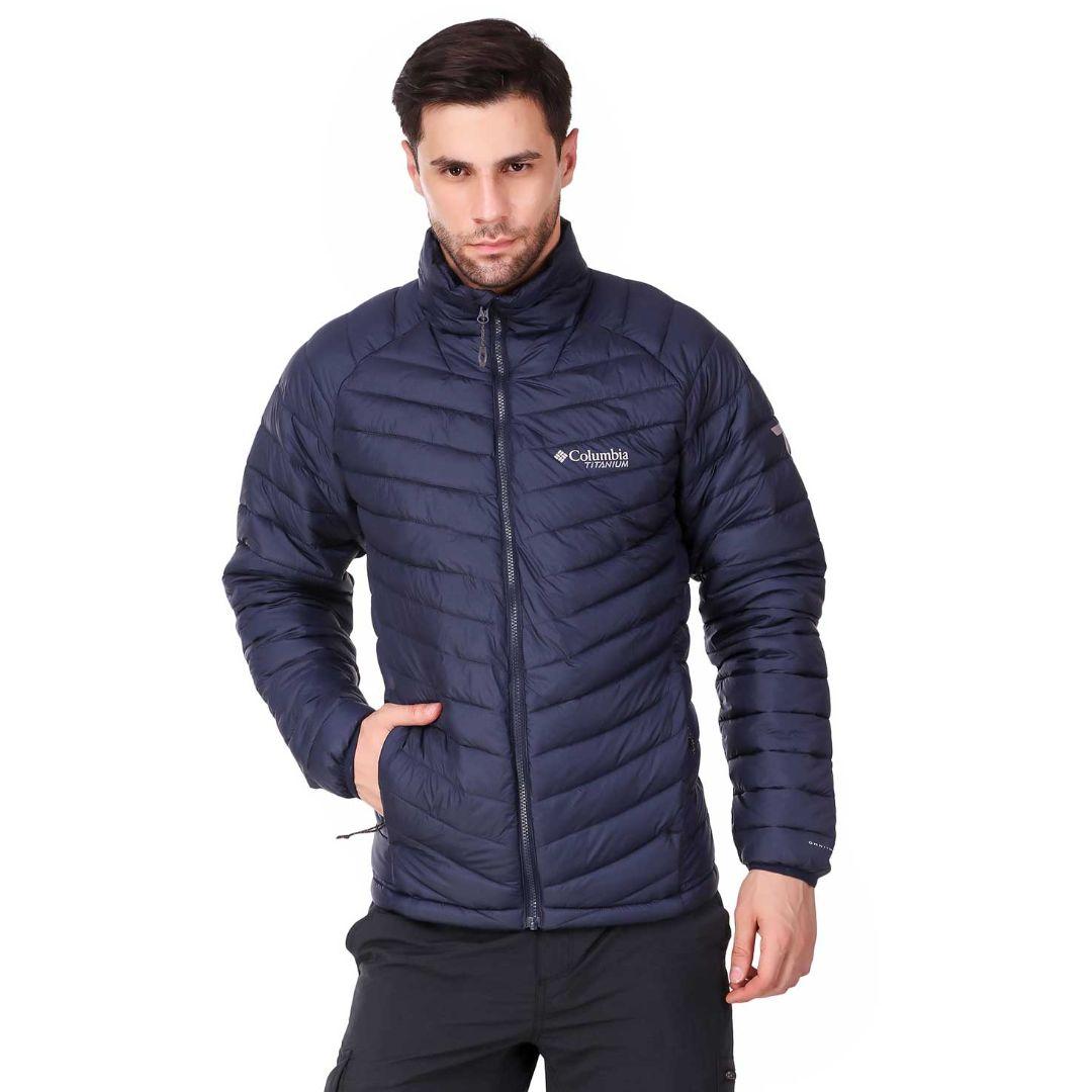 Columbia Men Blue Snow Country Jacket