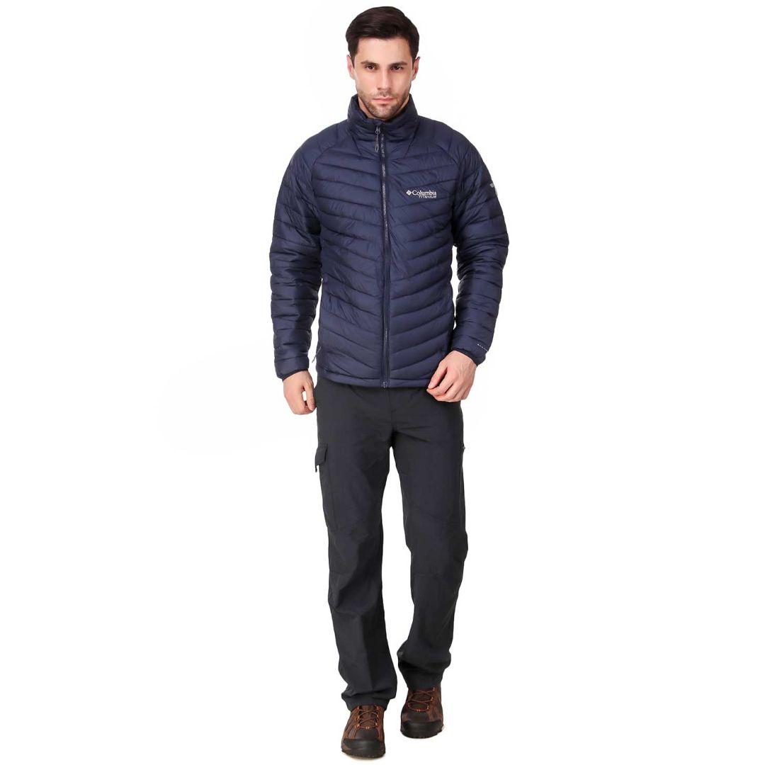 Columbia Men Blue Snow Country Jacket