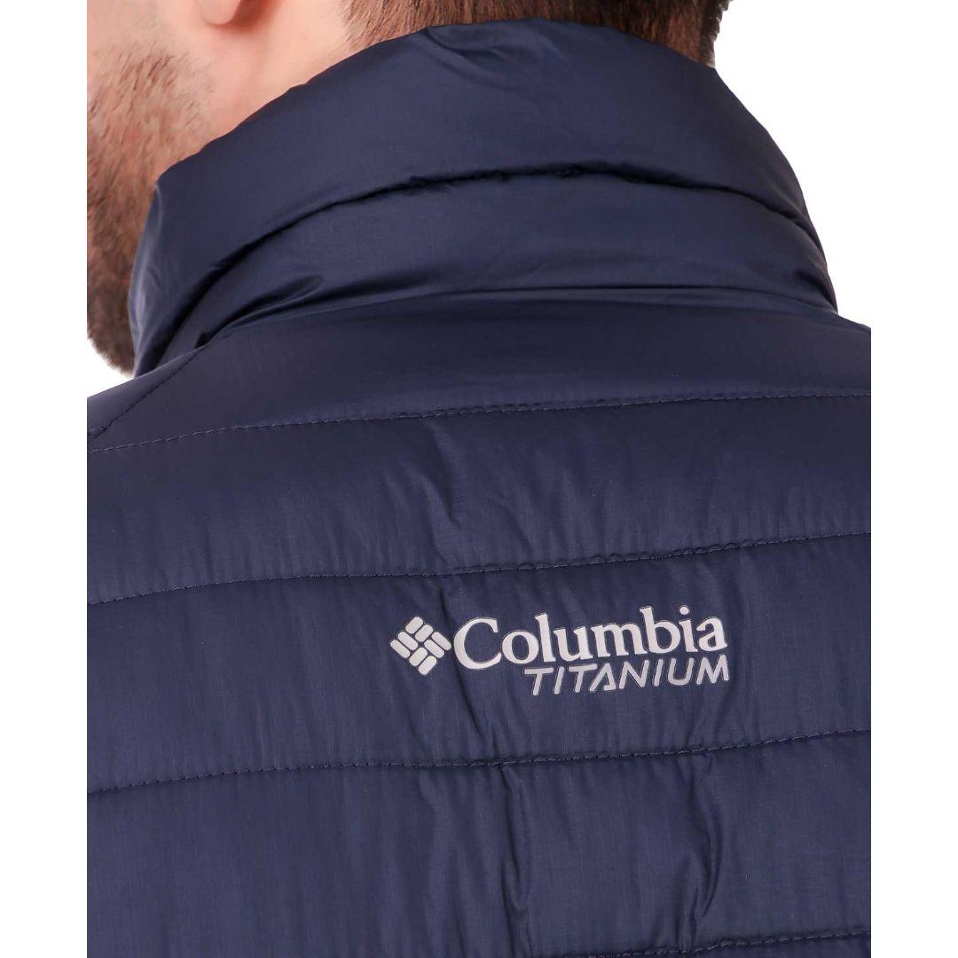 Columbia Men Blue Snow Country Jacket