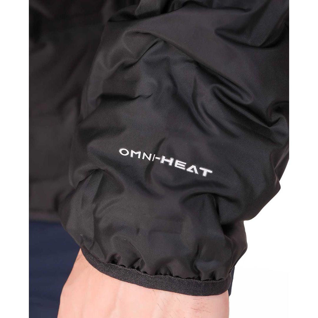 Columbia Men Black Delta Ridge Down Hooded Jacket