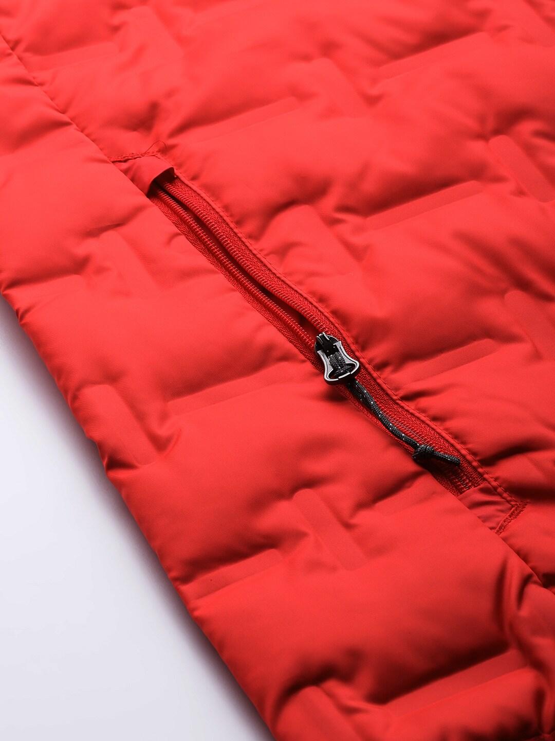 Columbia Men Red Delta Ridge Down Hooded Jacket