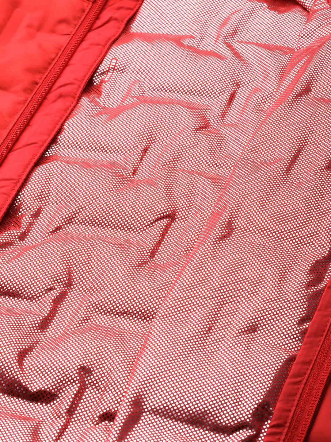 Columbia Men Red Delta Ridge Down Hooded Jacket