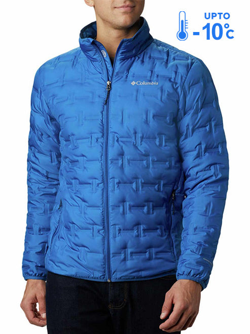 Columbia Men Blue Delta Ridge Down Jacket