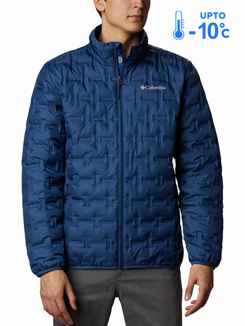 Columbia Men Blue Delta Ridge Down Jacket