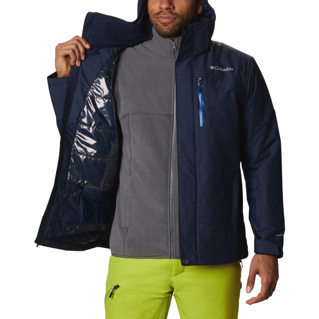 Columbia Men Blue Last Tracks Jacket