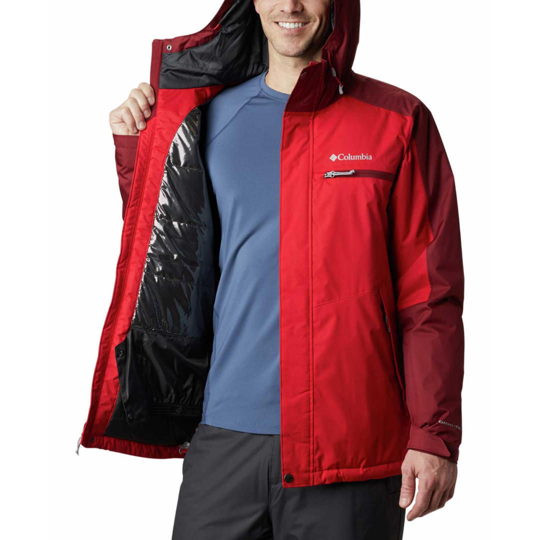 Columbia Men Red Valley Point Jacket